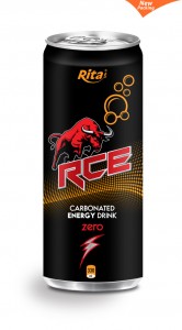 330ml Carbonated energy drink RCE